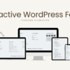Interactive WordPress Footer For Elementor