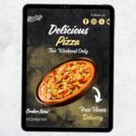 Delicious Pizza Banner for Canva Pro
