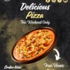 Delicious Pizza Banner for Canva Pro