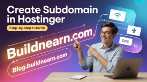 How to Create a Subdomain and Install WordPress in Hostinger