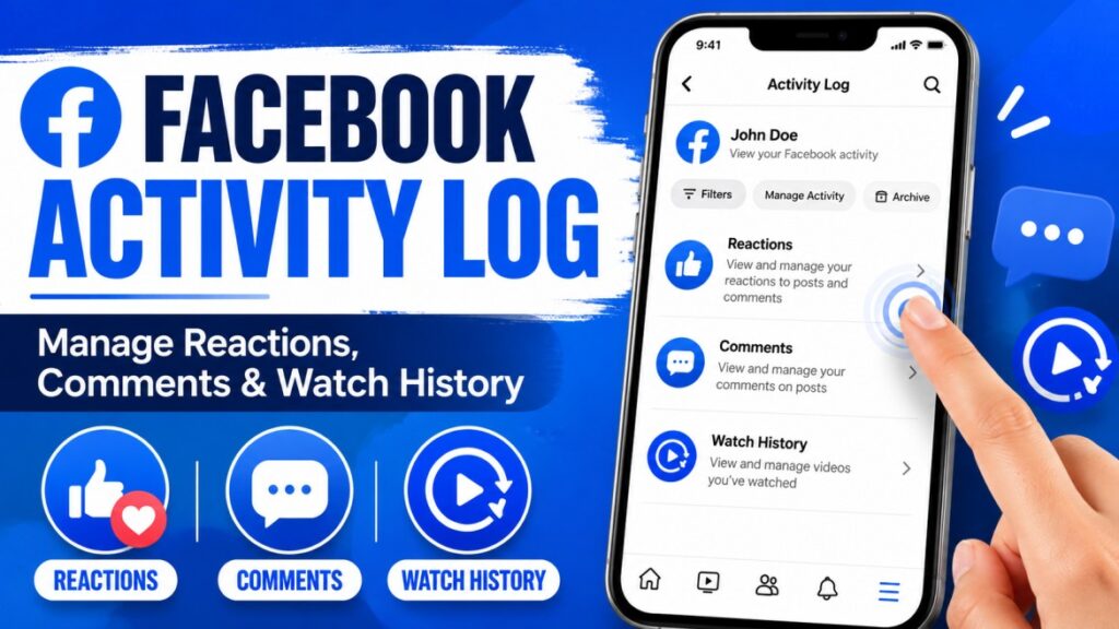 Facebook Activity Log And Watch History