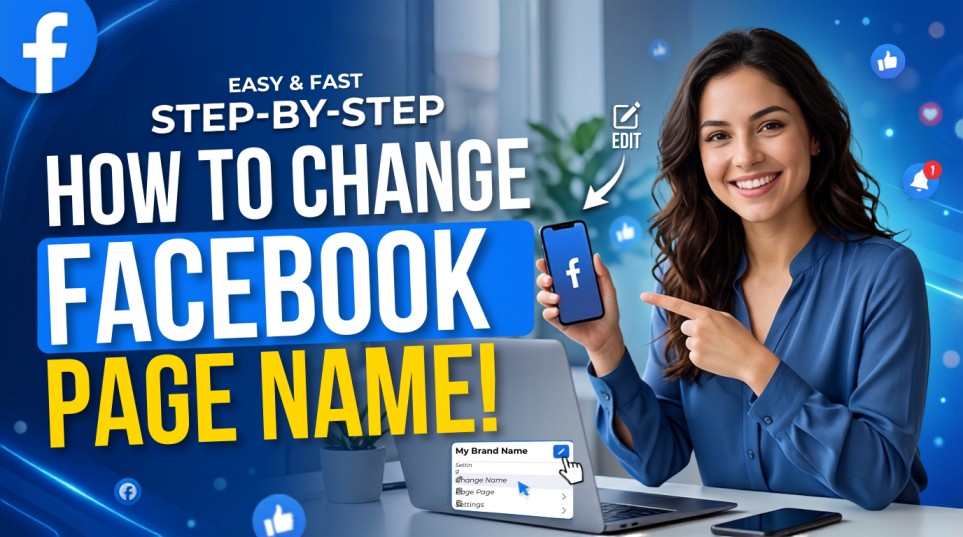 How to change name of Facebook page